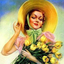 Схема вышивки «женский образ»