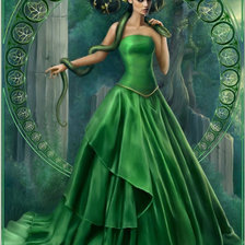 Схема вышивки «зависть»