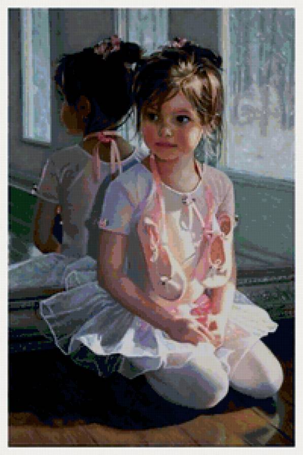 Маленькая балеринка - девочка, балерина - предпросмотр