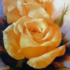 Схема вышивки «цветы»