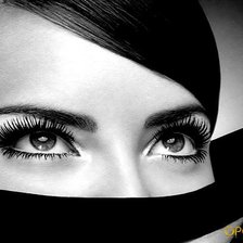 Схема вышивки «Красота взляда»