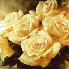 Схема вышивки «цветы»