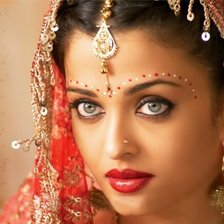 Схема вышивки «Индийская красавица»