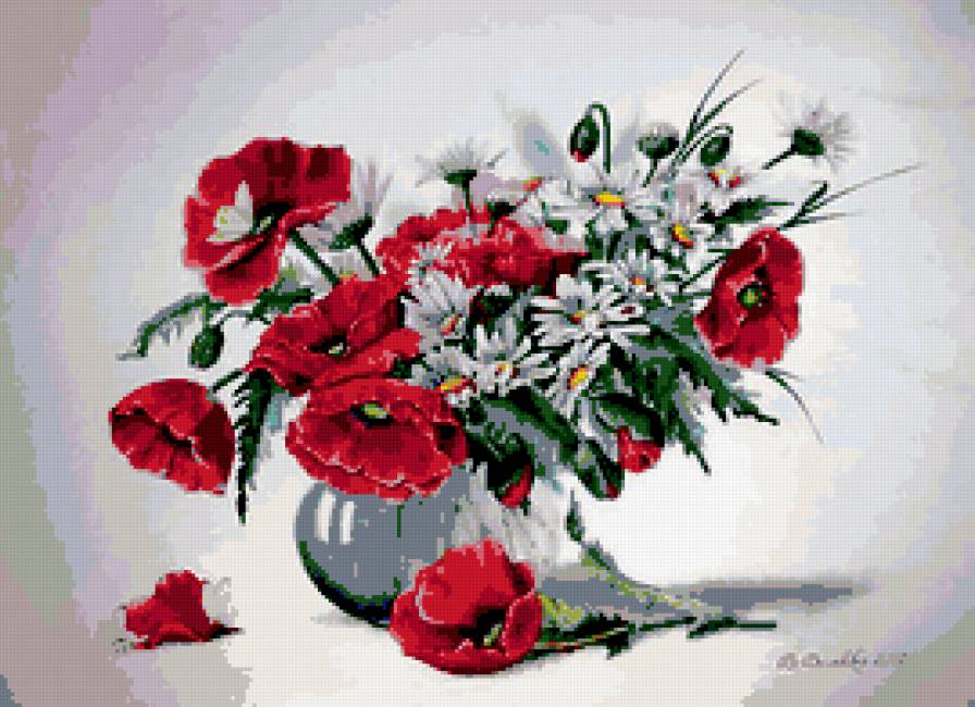 полевые цветы - цветы - предпросмотр