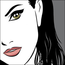 Схема вышивки «женский образ»