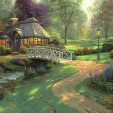 Схема вышивки «Миролюбивый дом»