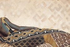 Схема вышивки «Африканская  девушка»