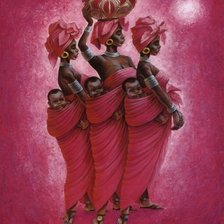 Африканская  девушка