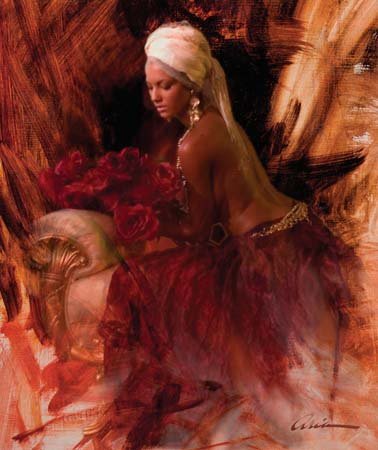 Африканская  девушка - оригинал