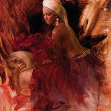 Африканская  девушка