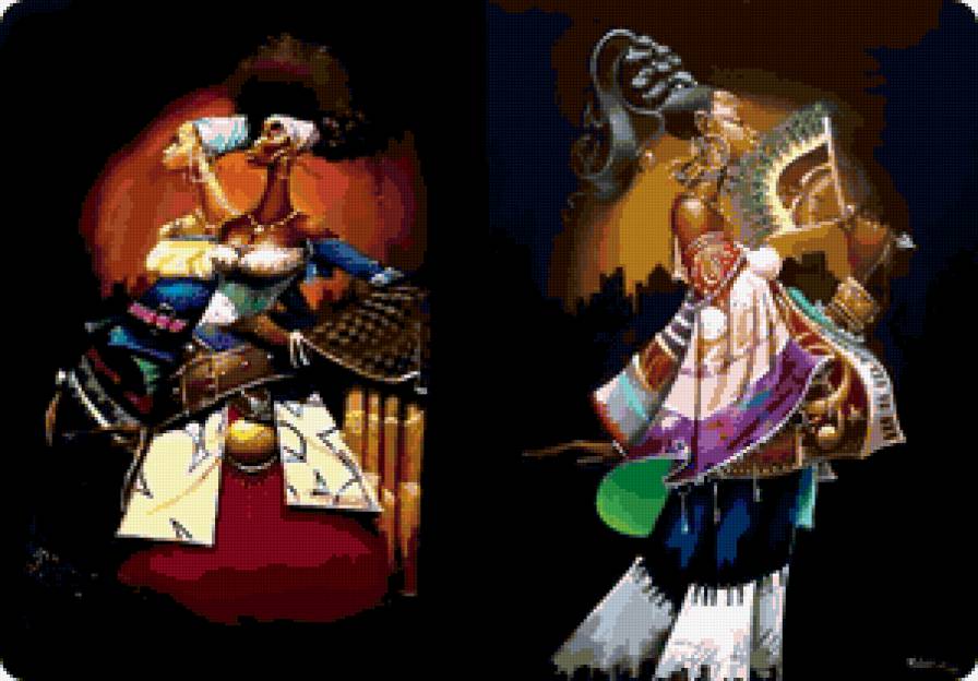 Африканская  девушка - предпросмотр