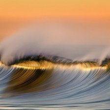 Схема вышивки «Волна»