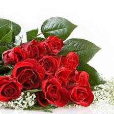 Схема вышивки «розы»