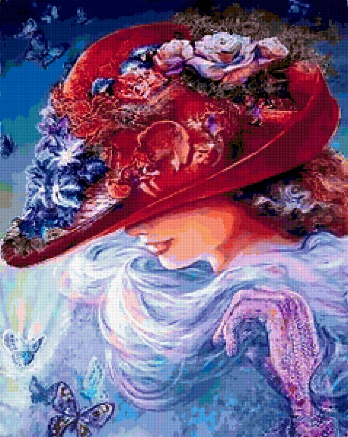 красная шляпа - предпросмотр