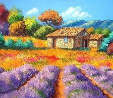 Схема вышивки «Пейзаж»