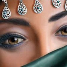 Схема вышивки «Девушка»