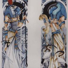 Схема вышивки «Боги»