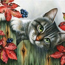 Схема вышивки «Ирина Гармашова "Коты"»