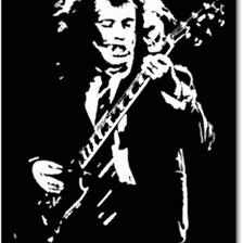 Схема вышивки «Ангус Янг»