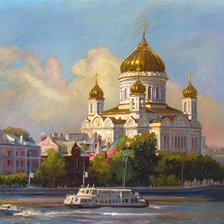 Схема вышивки «Храм»