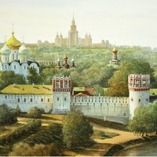 Схема вышивки «Храм»