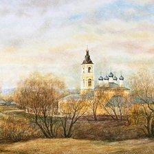 Схема вышивки «Храм»