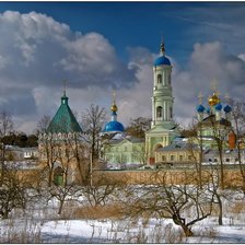 Схема вышивки «Храм»