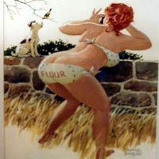 Схема вышивки «картинки толстушки хильды»