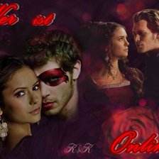 Схема вышивки «Клаус и Катерина»