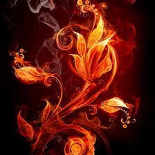 Схема вышивки «OGON I CVETOK»