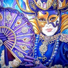 Схема вышивки «Карнавальный костюм»