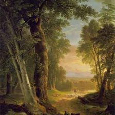 Схема вышивки «В лесу»