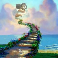 Схема вышивки «дорога»