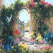 Схема вышивки «марти белл»