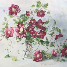 Схема вышивки «Цветы»