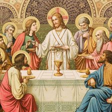 Схема вышивки «вечеря»