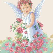 Схема вышивки «Ангелок»