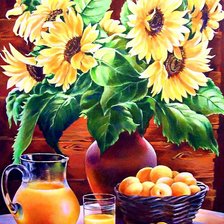 Схема вышивки «Летний натюрморт»