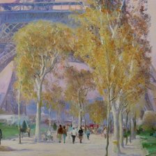 Схема вышивки «Париж, Париж»