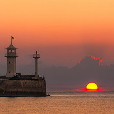 Схема вышивки «Ялта»
