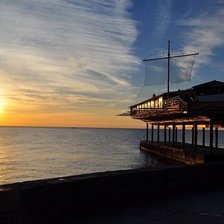 Схема вышивки «Ялта ресторан»