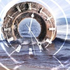 Схема вышивки «Часы времени»