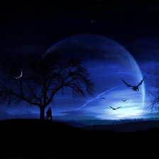 Схема вышивки «Планеты»