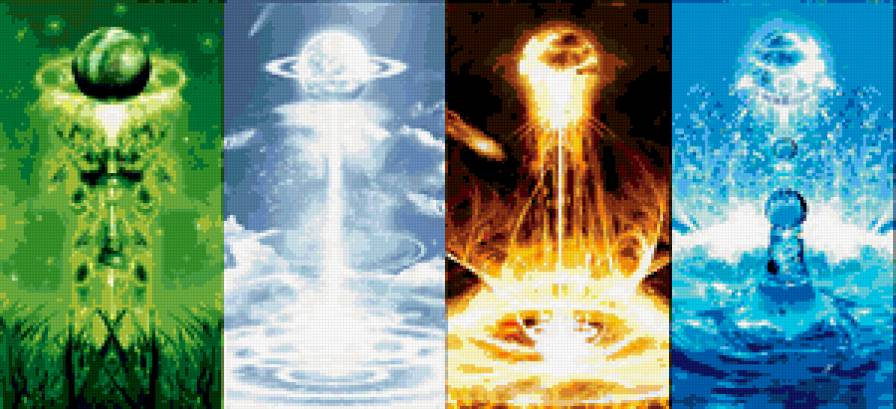 Четыре стихии - стихии - предпросмотр