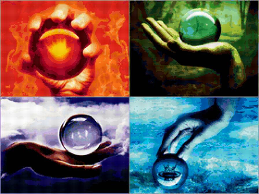 Четыре стихии - стихии - предпросмотр