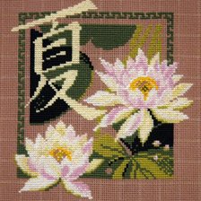 Схема вышивки «лотос»