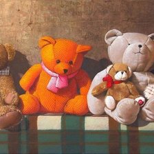 Игрушки-медвежатки