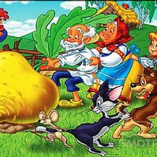 Схема вышивки «репка»