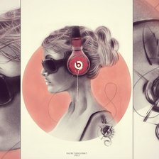 Схема вышивки «Девушка»