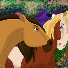 Схема вышивки «Спирит»